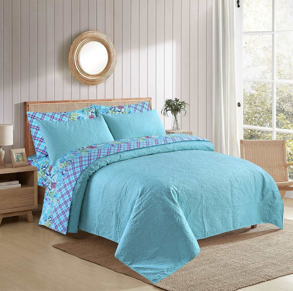 Tropical Bloom 6-Piece Comforter Set King size