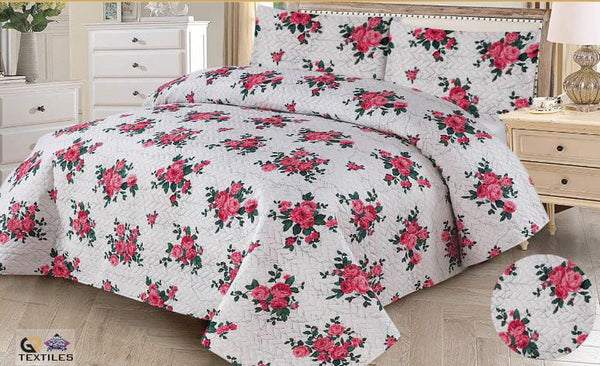 Cotton Ease: Printed Bedspread Set